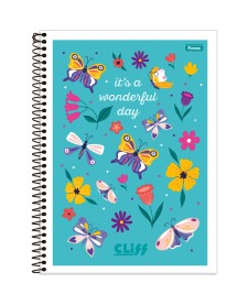 imagem principal do produto Caderno Universitário Capa Flexível Cliff