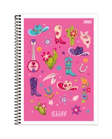 imagem principal do produto Caderno Universitário Capa Flexível Cliff