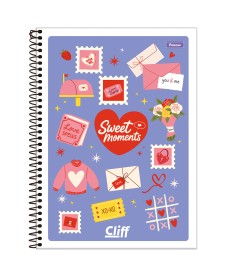 imagem principal do produto Caderno Universitário Capa Flexível Cliff