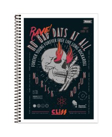 imagem principal do produto Caderno Universitário Capa Flexível Cliff