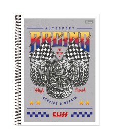 imagem principal do produto Caderno Universitário Capa Flexível Cliff