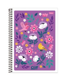 imagem principal do produto Caderno Universitário Capa Flexível Cliff