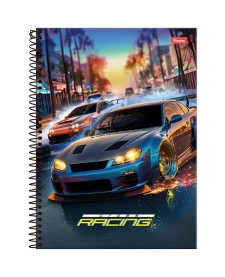 imagem principal do produto Caderno Universitário Cross Racing