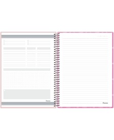 imagem de detalhe produto Caderno Universitário Feminino Cliff