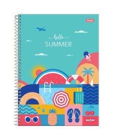 imagem principal do produto Caderno Universitário Feminino High