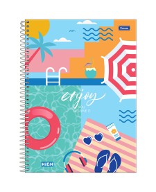 imagem principal do produto Caderno Universitário Feminino High