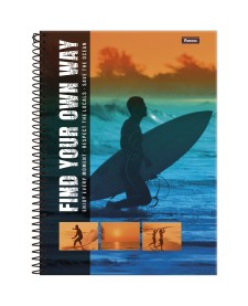 imagem principal do produto Caderno Universitário FreeWave