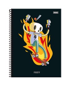 imagem principal do produto Caderno Universitário Fuzy