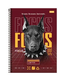 imagem principal do produto Caderno Universitário Hard Dog