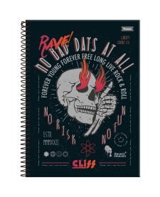 imagem principal do produto Caderno Universitário Masculino Cliff