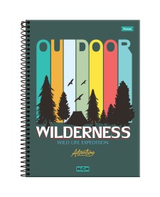 imagem principal do produto Caderno Universitário Masculino High