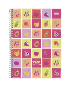 imagem principal do produto Caderno Universitário Pop Collection