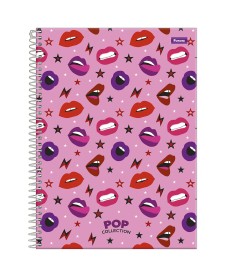 imagem principal do produto Caderno Universitário Pop Collection