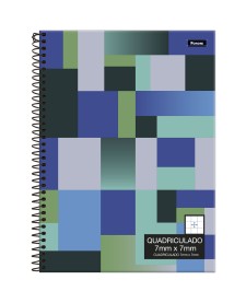 imagem principal do produto Caderno Universitário Quadriculado (7 x 7 mm)