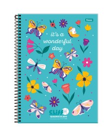 imagem principal do produto Caderno Universitário Quadriculado Cliff