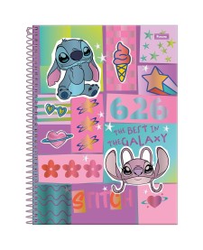 imagem principal do produto Caderno Universitário Stitch