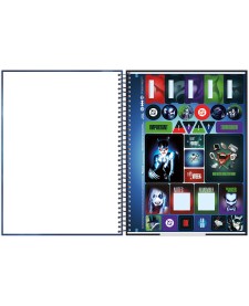imagem de detalhe produto Caderno Universitário Vilões Fit