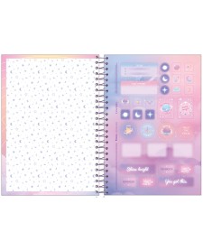 imagem de detalhe produto Capa Dura 1/4 Espiral Cosmos