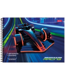 imagem principal do produto Cartografia Capa Dura Cross Racing (milimetrado)