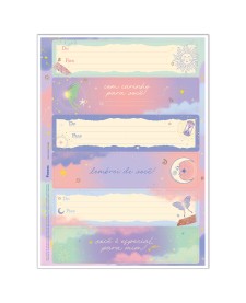 imagem de detalhe produto Envelope Saco Decorado Cosmos