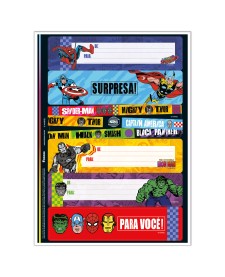 imagem de detalhe produto Envelope Saco Decorado Marvel Comics