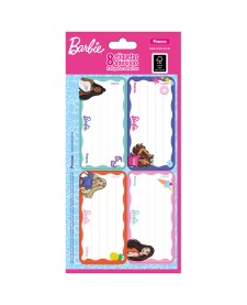imagem principal do produto Etiquetas Adesivas Barbie
