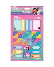 imagem principal do produto Folhas de Adesivos Para Decorar A Casa Mágica da Gabby