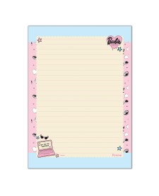 imagem principal do produto Papel de Carta com Envelopes Barbie by Nanaths