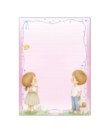 imagem principal do produto Papel de Carta com Envelopes Little Secrets