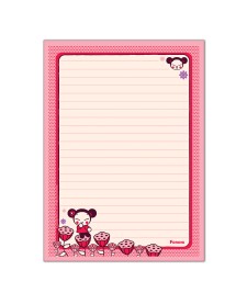 imagem principal do produto Papel de Carta com Envelopes Pucca