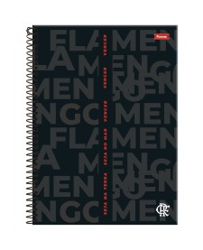 imagem principal do produto Universitário Capa Dura Flamengo - FIT
