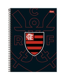 imagem principal do produto Universitário Capa Dura Flamengo - FIT
