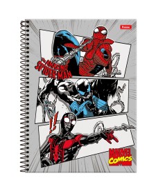 imagem principal do produto Universitário Capa Dura Marvel - Fit