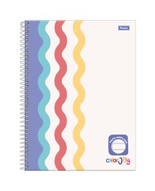 imagem principal do produto Universitário Capa Dura Pauta Ampliada Color Joy
