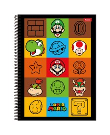 imagem principal do produto Universitário Capa Dura Super Mario