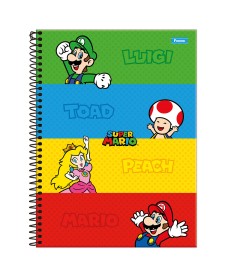 imagem principal do produto Universitário Capa Dura Super Mario