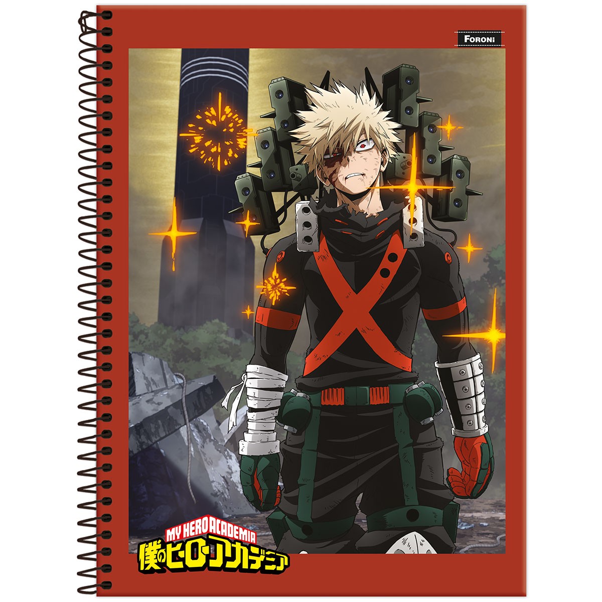 Caderno Universitário Capa Dura My Hero Academia - MY HERO ACADEMIA ...