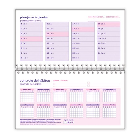 Foto ilustrativa Agenda Bolso Mini Bali