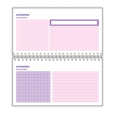 Foto ilustrativa Agenda Bolso Mini Bali