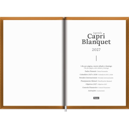 Foto ilustrativa Agenda Capri Blanquet