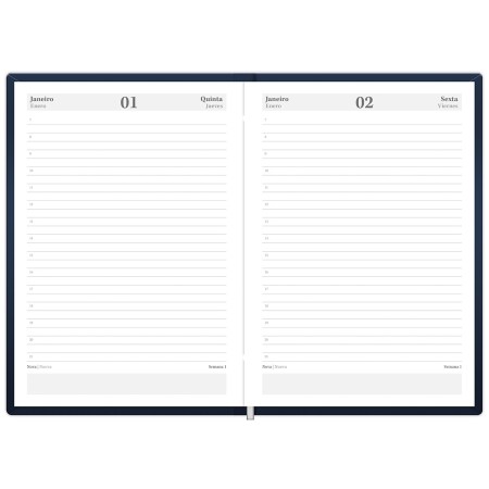 Foto ilustrativa Agenda Capri Color