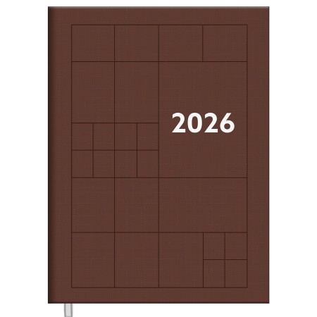 Foto ilustrativa Agenda Compacta Costurada  Color