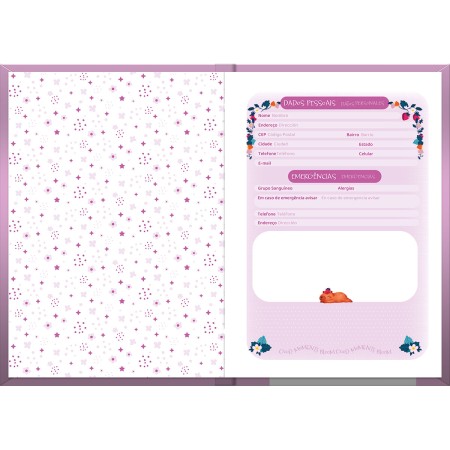 Foto ilustrativa Agenda Costurada Amazzu