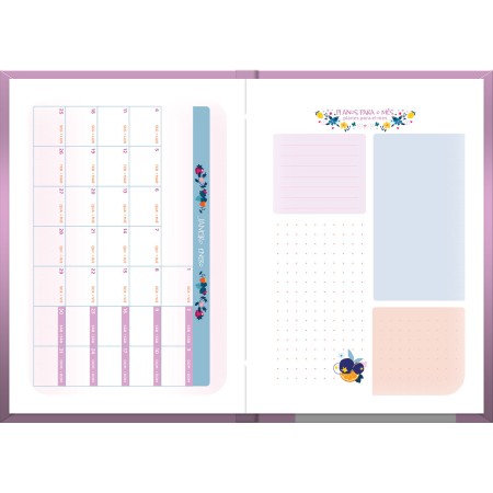 Foto ilustrativa Agenda Costurada Amazzu