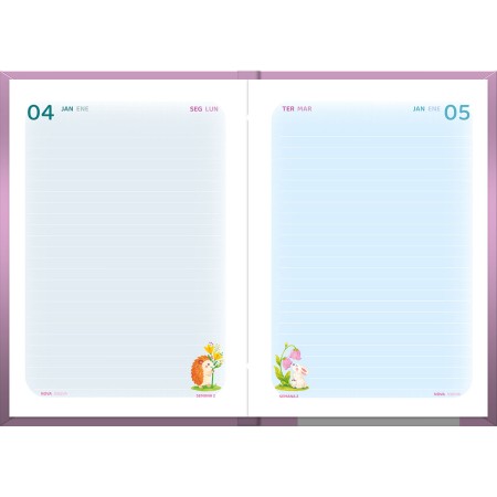 Foto ilustrativa Agenda Costurada Amazzu