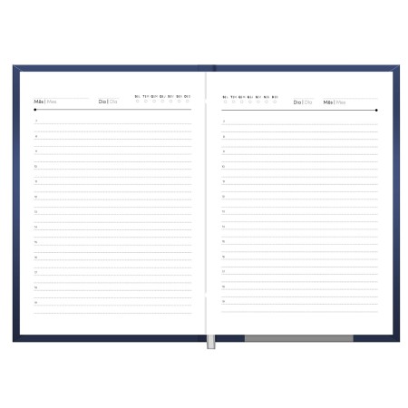 Foto ilustrativa Agenda Costurada Cliff