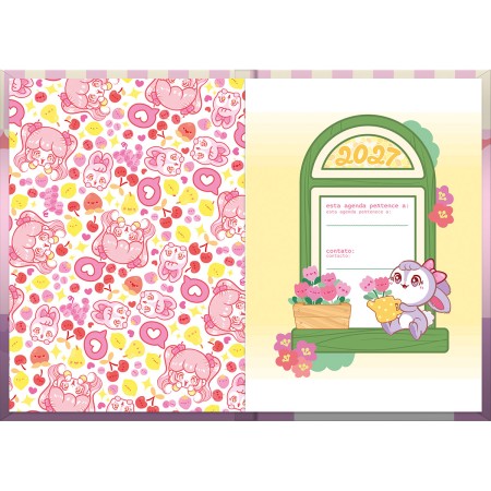 Foto ilustrativa Agenda Costurada Doll