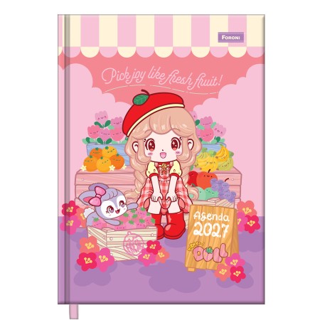Foto ilustrativa Agenda Costurada Doll