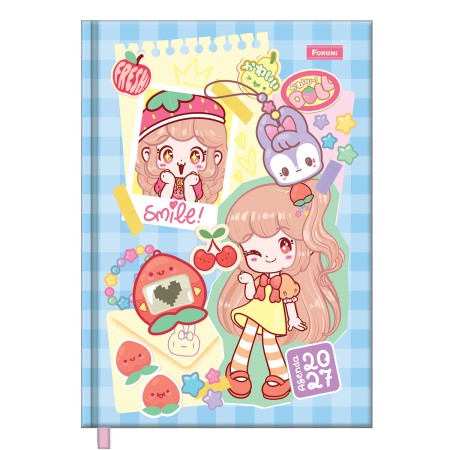 Foto ilustrativa Agenda Costurada Doll