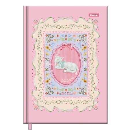 Foto ilustrativa Agenda Costurada Milly